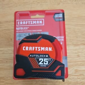 Craftsman Autolock Tape Measure with Black and Gray Design